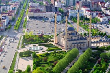 coraz-n-de-la-mezquita-chechenia-grozny-rep-blica-chechena-rusia-perspectiva-putin-152543618